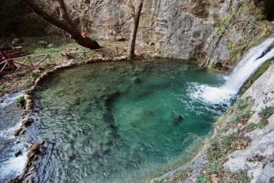Palia Kavala waterfall