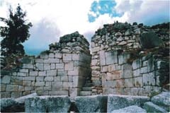 Makedonische Burg Kalivas