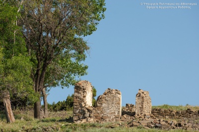 Руины Визвнтийского города Гратианос